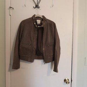 Joie brown leather jacket